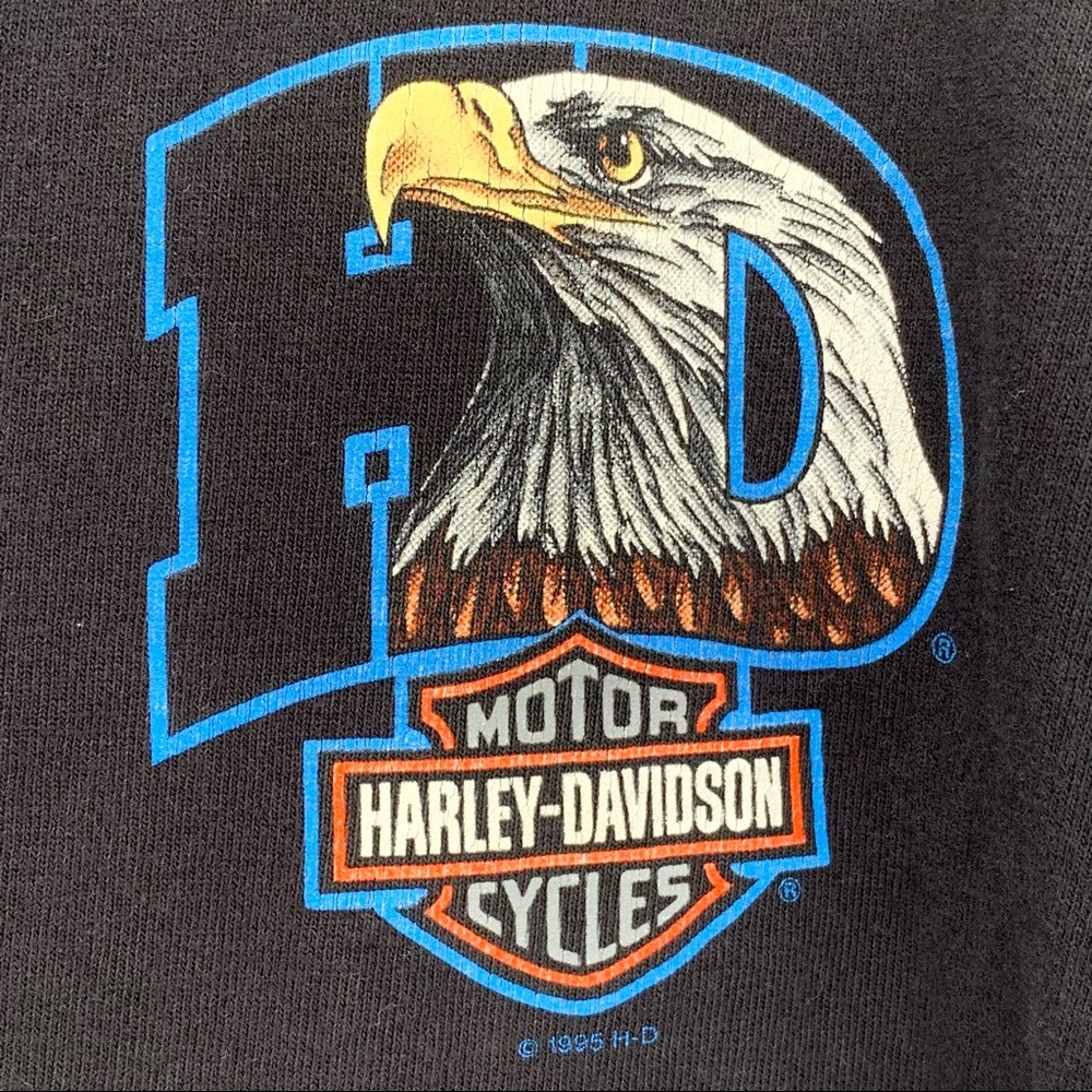 Vintage 90s 95’ Harley Davidson Baltimore USA 2XL (I)